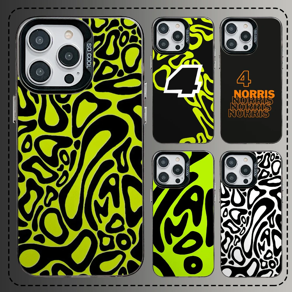 Rennfahrer L-Lando N-Norris Handyhülle für Apple iPhone 18 17 Air 16 16e 15 14 Plus 13 12 Mini 11 Pro Max X Xs XR Hartschale – Detail 1