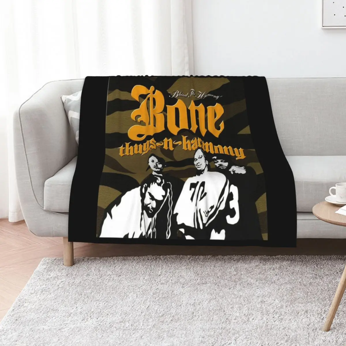 

Bone Thugs-N-Harmony behind the harmony Throw Blanket manga Bed linens Baby For Decorative Sofa Blankets