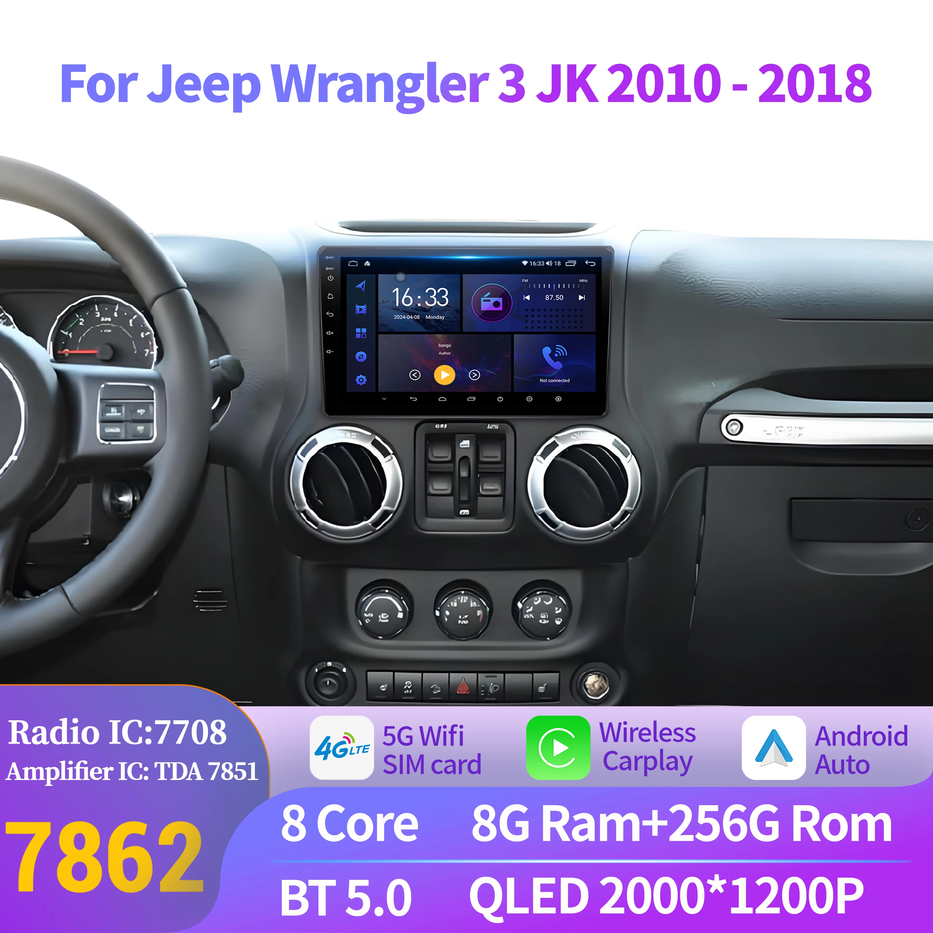 Car Radio Stereo Fo… - image