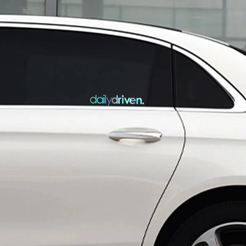 Daily Driven JDM Car Sticker Waterproof Vinyl Decal Cool For Auto Bumper Rear Window Motorcycle Helmet Auto Styling Parts