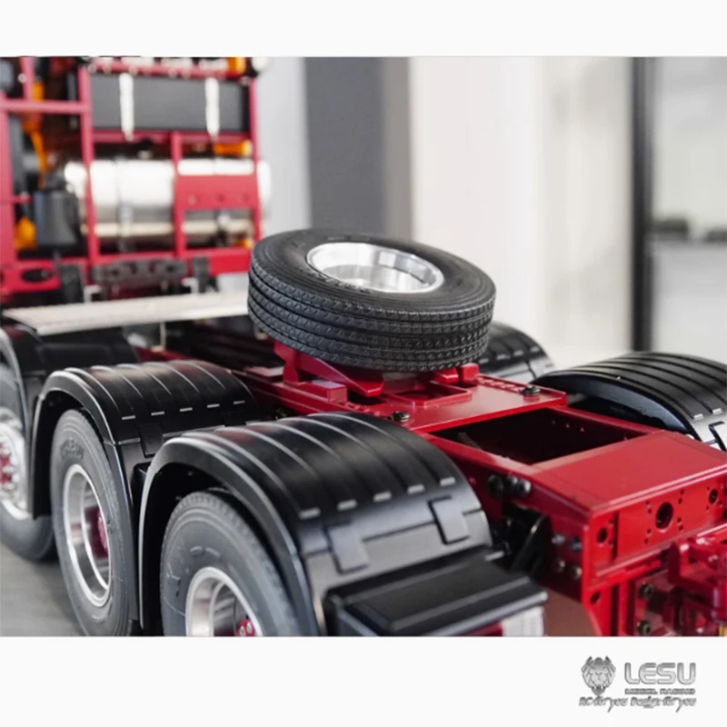 LESU G-6119 1/14 LKW-Ersatzreifen, praktisches Schleifrad-Zubehör, geeignet für Tamiya LKW-Modell-Upgrade – Detail 3