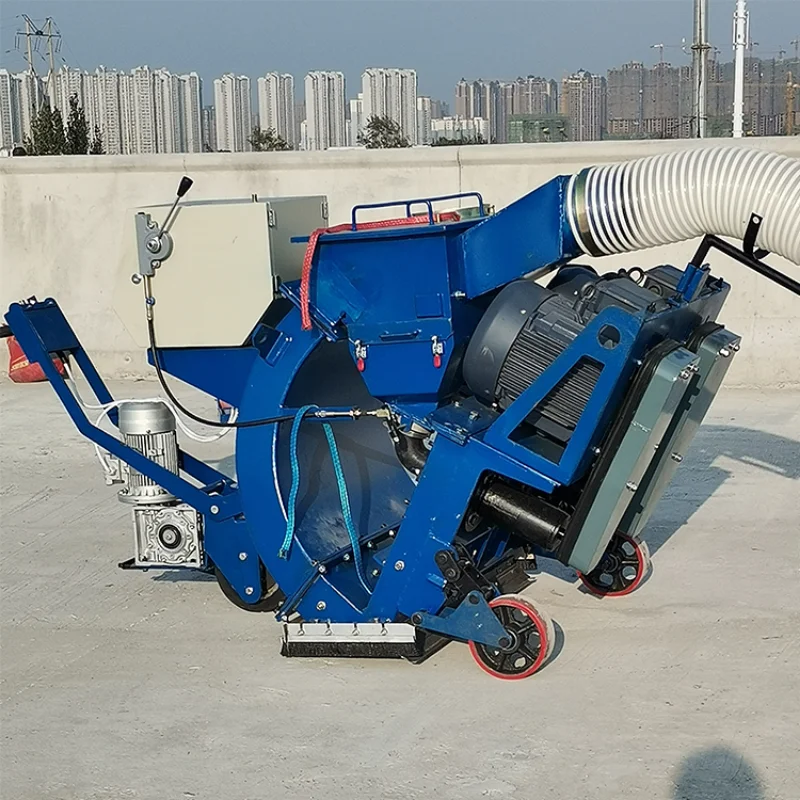 YUGONG Mobile Marble Floor Road Surface Shot Blaster Pavement Movable Shot Blasting Machine