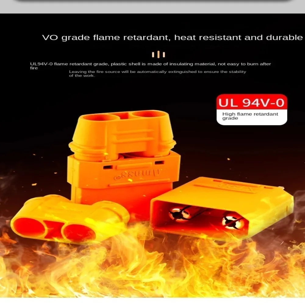 Con coperchio antipolvere XT60E-F spina femmina elettrica fai da te modello RC alimentazione batteria adattatore di collegamento alimentazione fissa