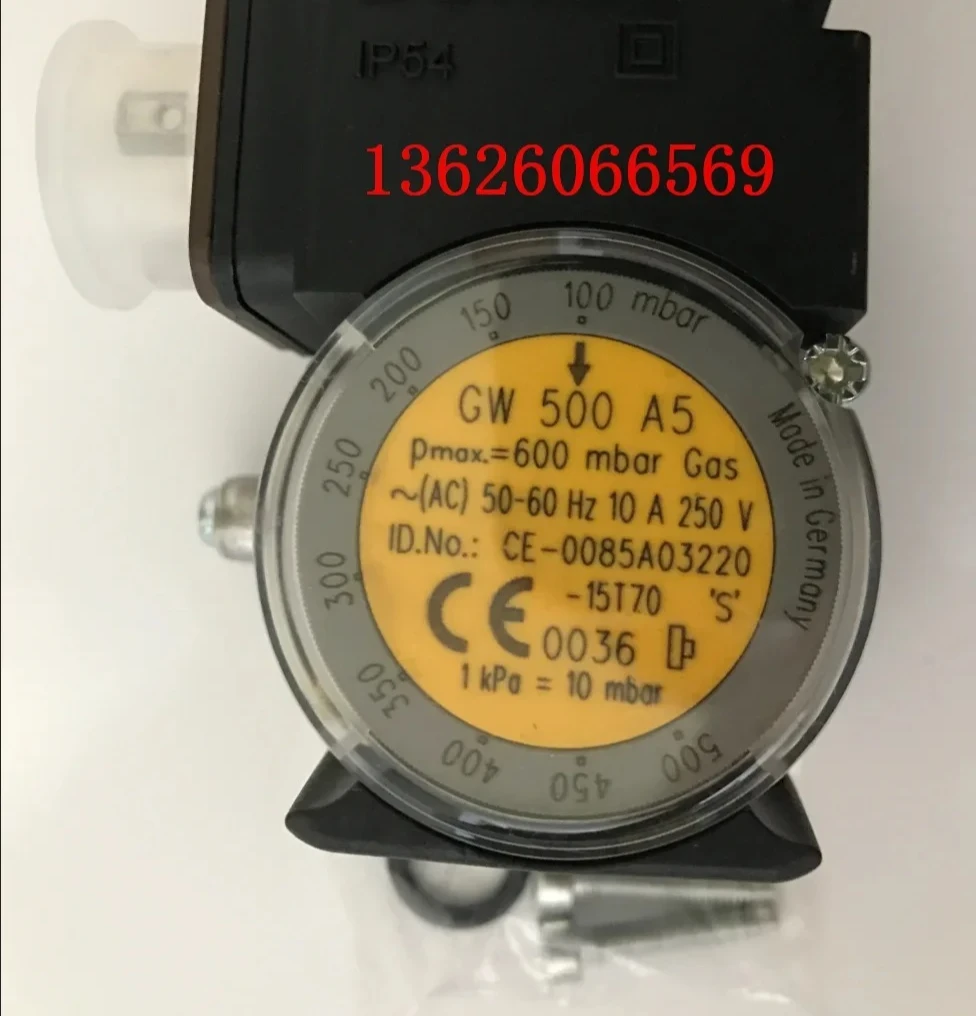 Imported GW500A5 burner pressure switch  gas wind pressure switch combustion machine accessories