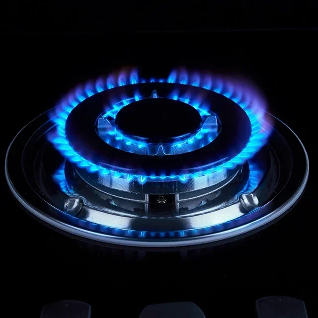 For Cooking appliances tempered glass lpg gas hob 5 burners gas stove