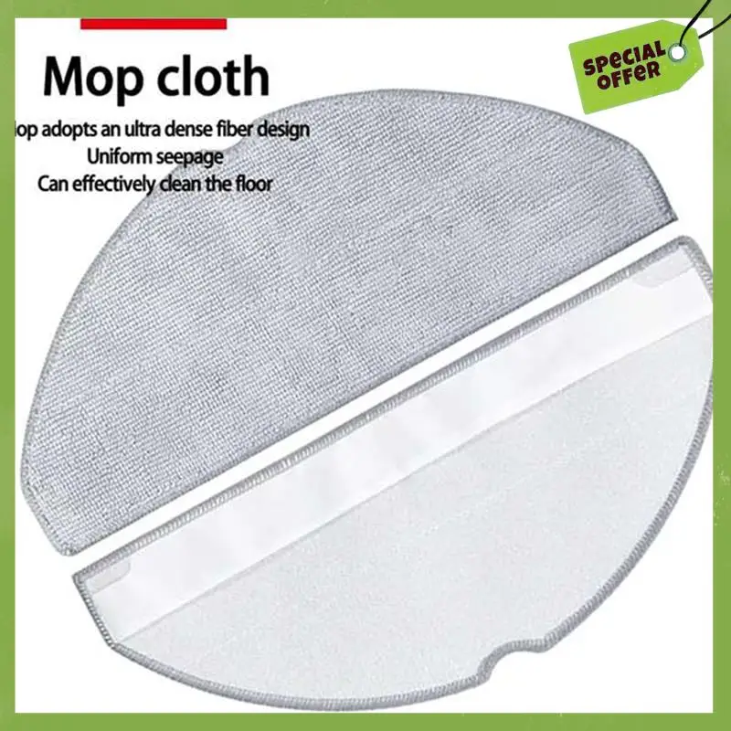 

ABGP-For Xiaomi S20 D106 E12 E10 B112 Vacuum Cleaner Replacement Parts Main Side Brush HEPA Filter Mop Cloth