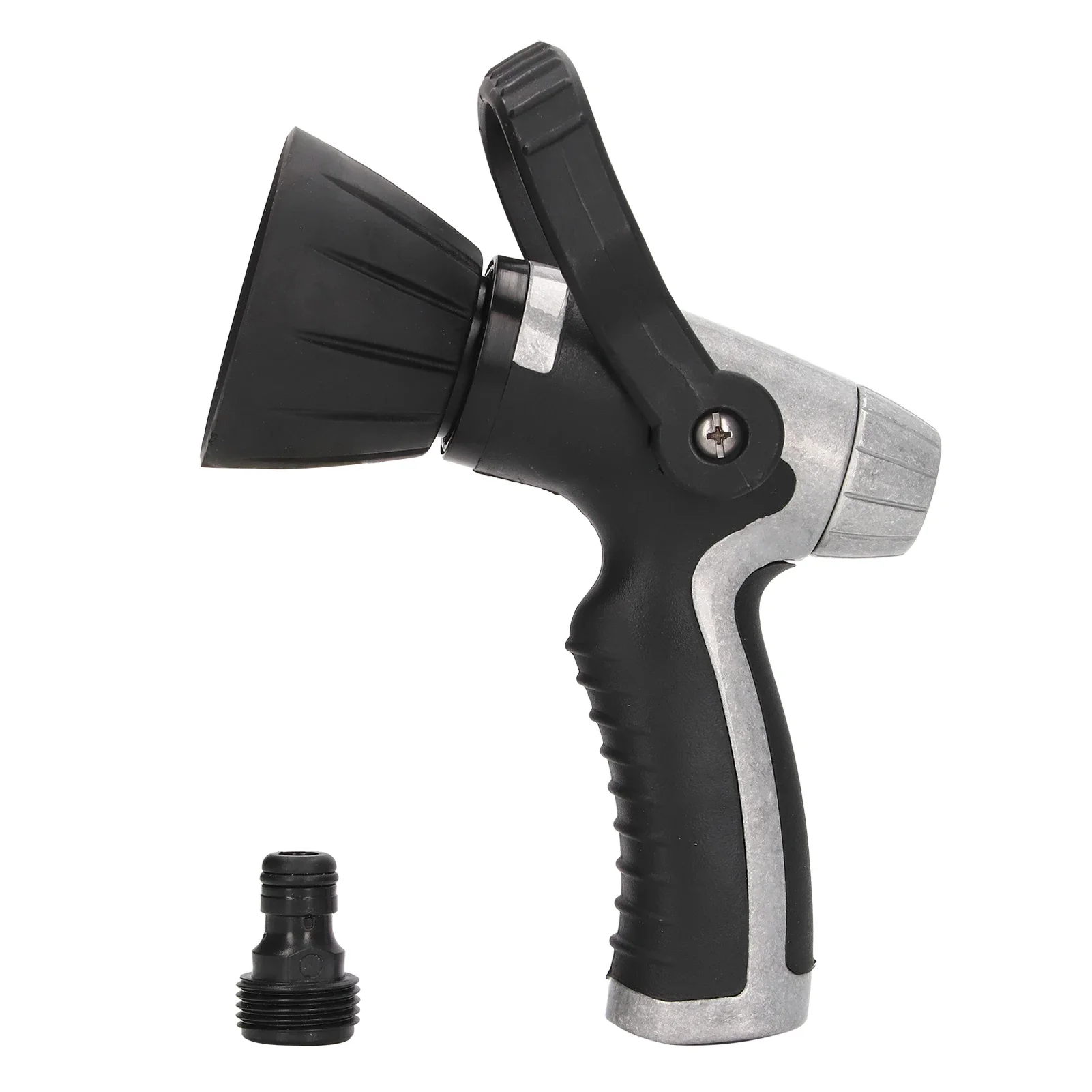 

Насадка для садового шланга высокого давления на 360° ° Регулируемый эргономичный распылитель с большой ручкой для сада, бассейна и уборки