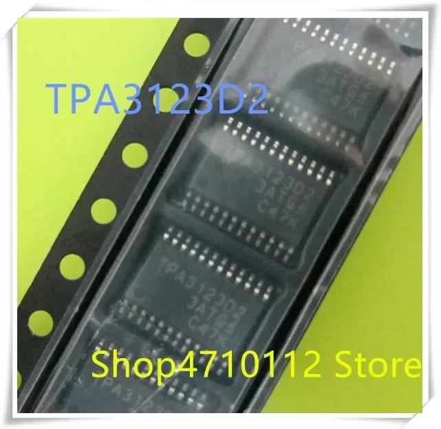 NEW 10PCS/LOT TPA3123D2 TPA3123D2PWPR TPA3123 HTSSOP-24 IC