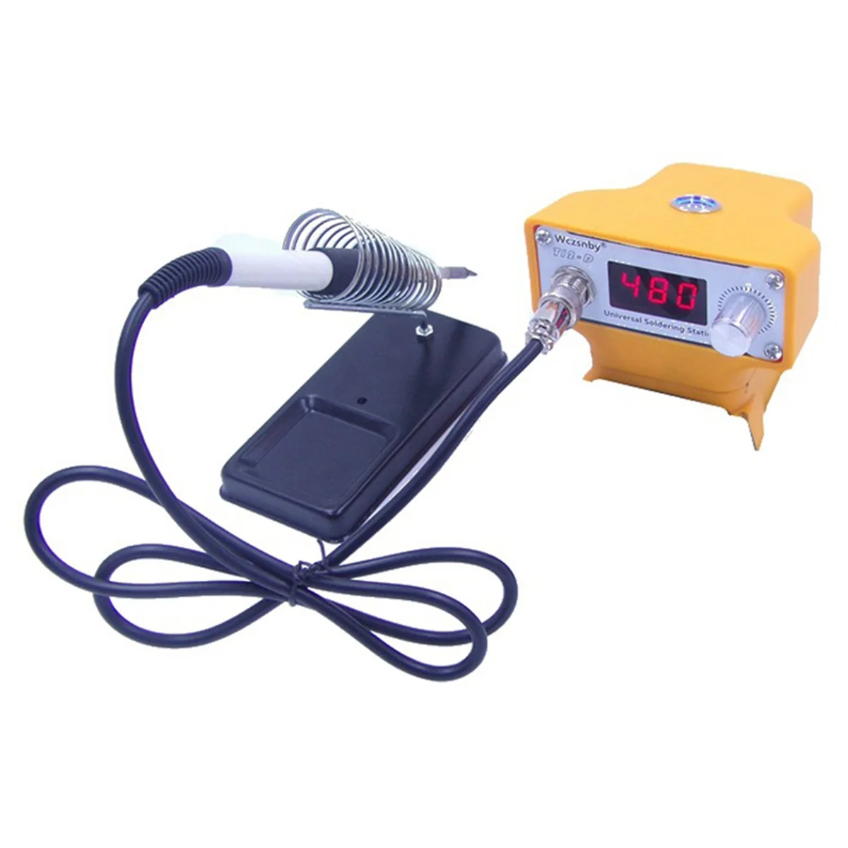 Cordless Soldering Iron Station for Dewalt 20V Battery,Battery Powered Digital Soldering Iron with T12 Tip