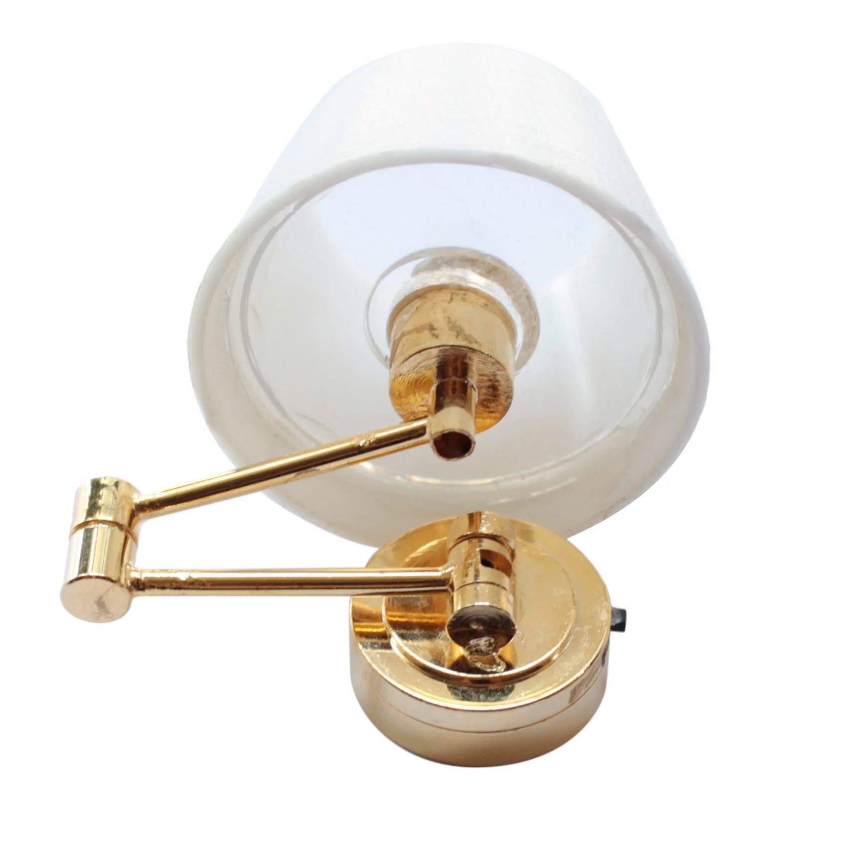 

1/12 Miniature Wall Light Dollhouse Accessories Miniature LED Wall Sconce Lamp, Battery Operated,Can Be Bright HOT