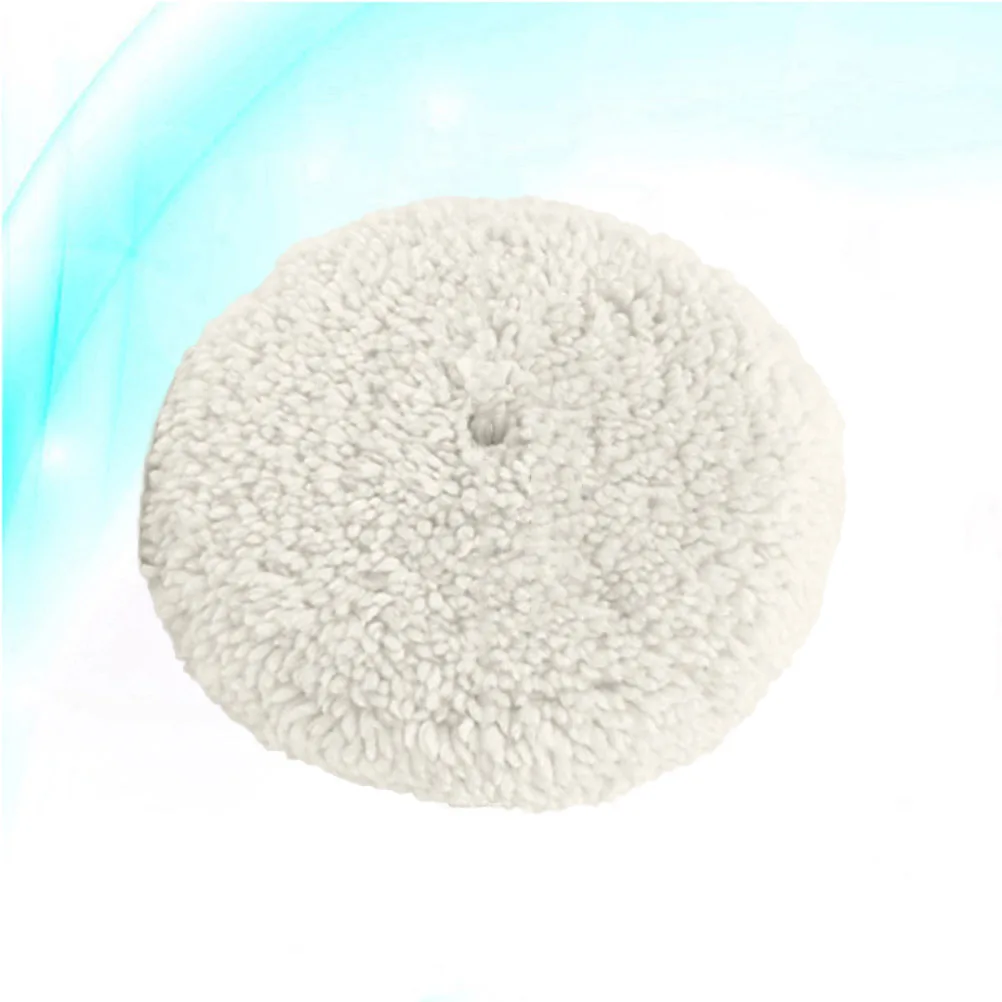 

Wool Polishing Wheel Buffing Pad for Car Paint Surface Cleaning Professional Detailing Tool Soft Fine Long Lasting Use Rotary