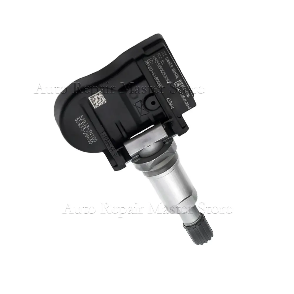 52933-3N100 مستشعر ضغط الإطارات 4 قطعة لشركة Hyundai Accent [HC] Genesis [DH] I30 [GD] Kia Ceed [JD] 433MHZ TPMS 529332 M650