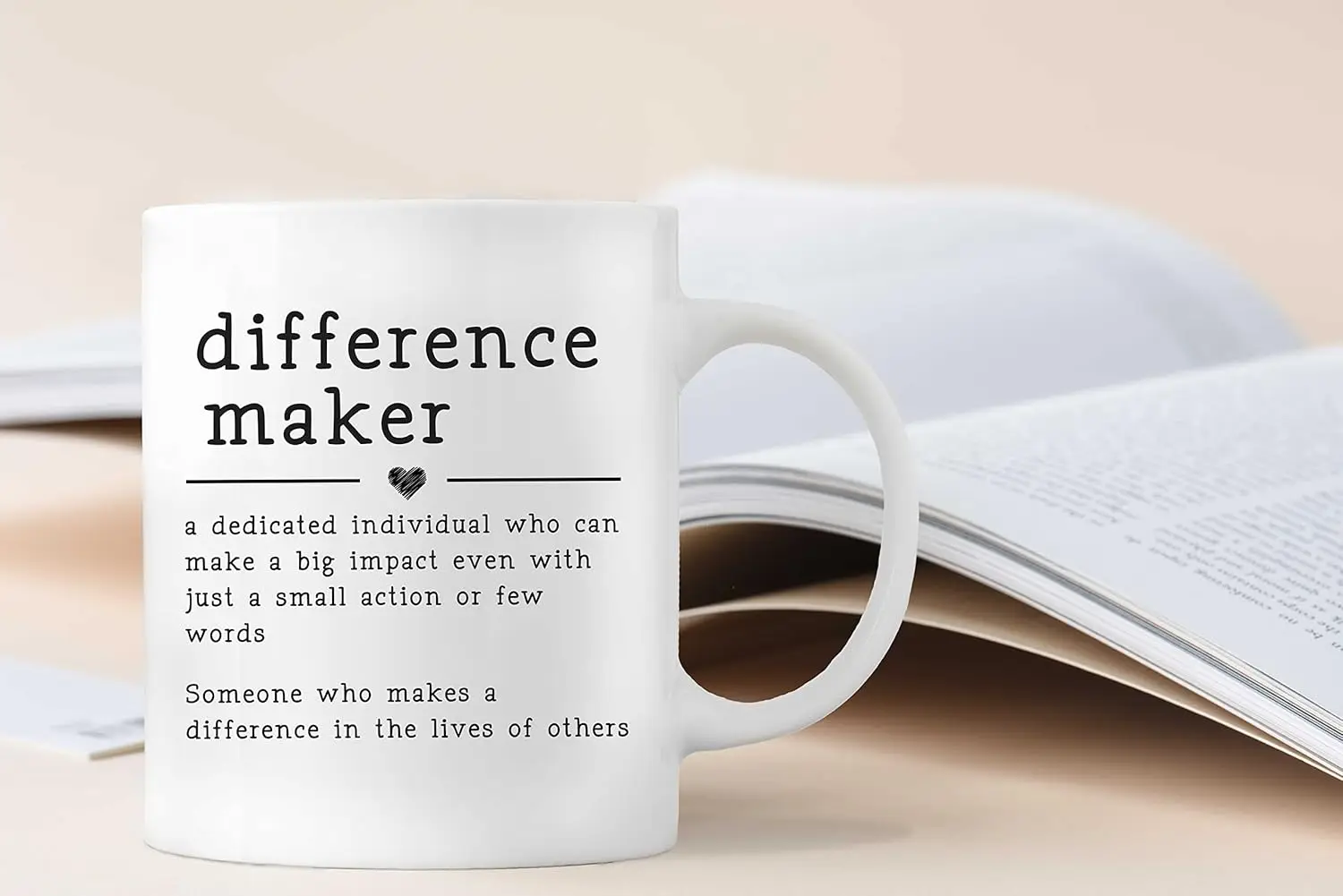 Difference Maker Definition Coffee Mugs Mug,Mentor Gift,Teacher Appreciation Gift,Best Friend Gift,Inspirational Affirmation Gif