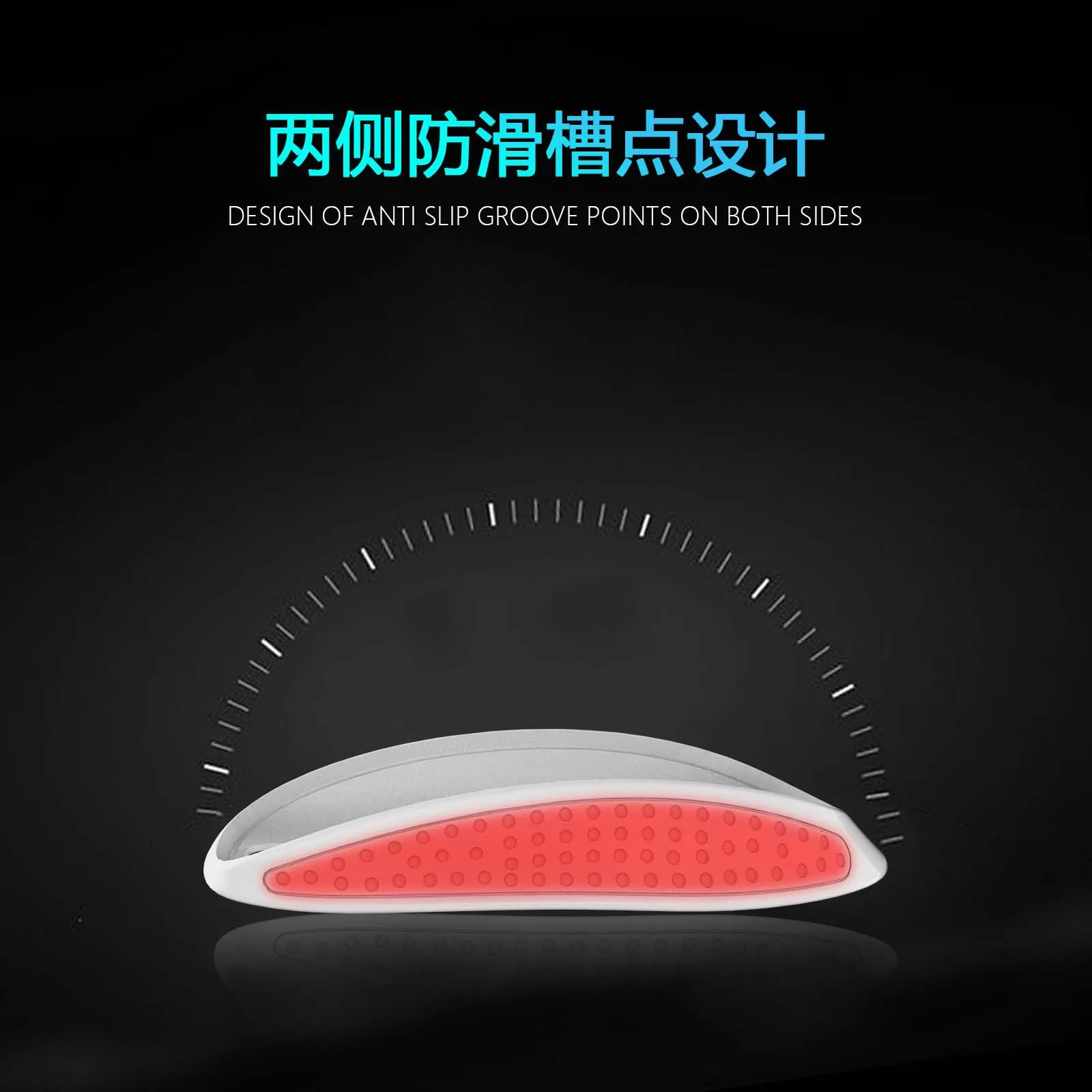 Base de carga para ratón mágico 2/3, Base ergonómica Universal, reposamanos, diseño elevado