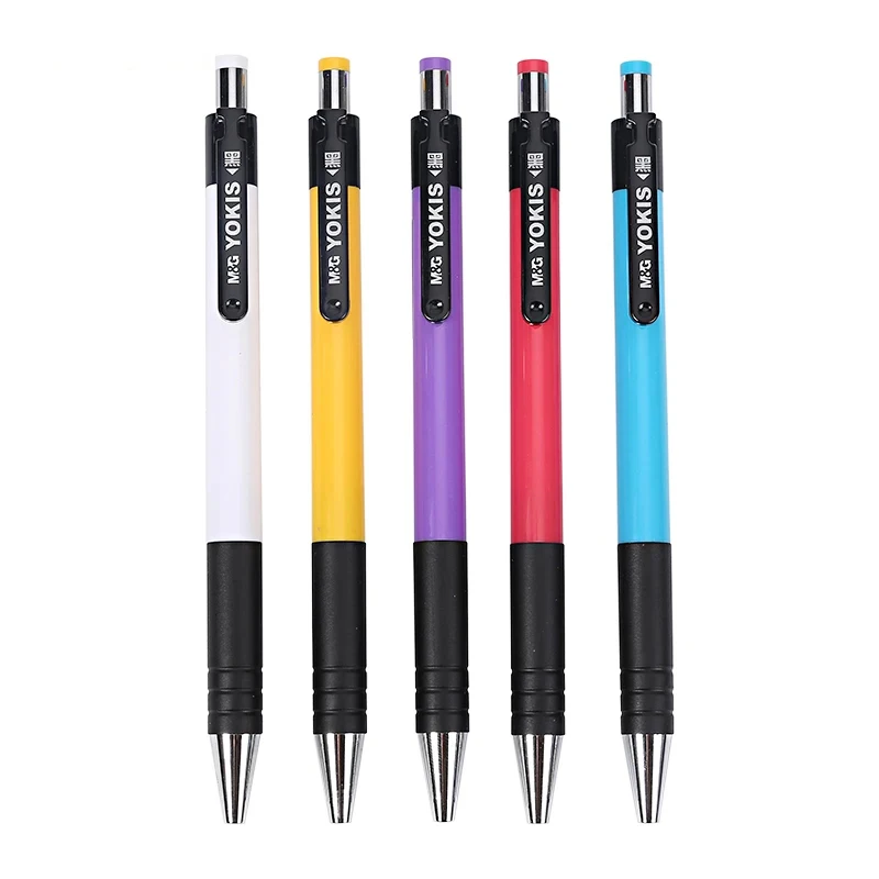 

M&G 8 Pcs Ballpoint Pen Gel Pen 0.7mm Black Blue Red Ink Signature Pen Office School Stationery Supplies School Acsesories