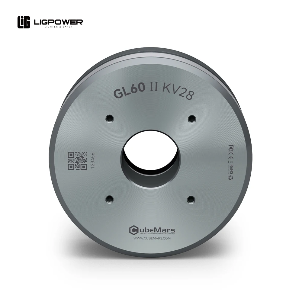 

CubeMars GL60 II Outrunner Gimbal Brushless DC Motor with Advanced Electromagnetic Design Enhanced Control & Efficiency