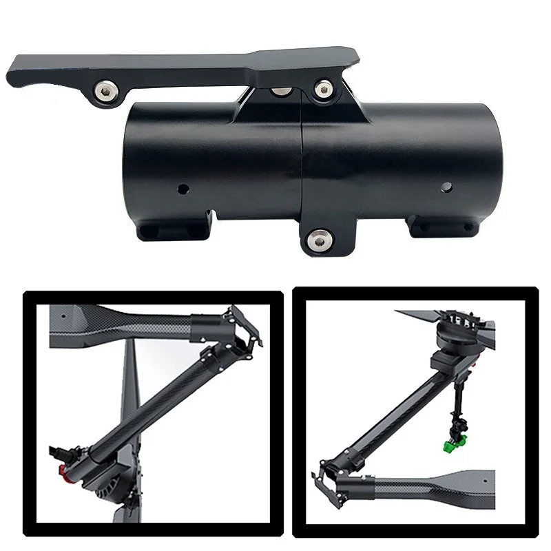 16/25/20/30/40/45/50mm Aluminum alloy horizontal folding arm quick  release component, suitable for agricultural drone accessori