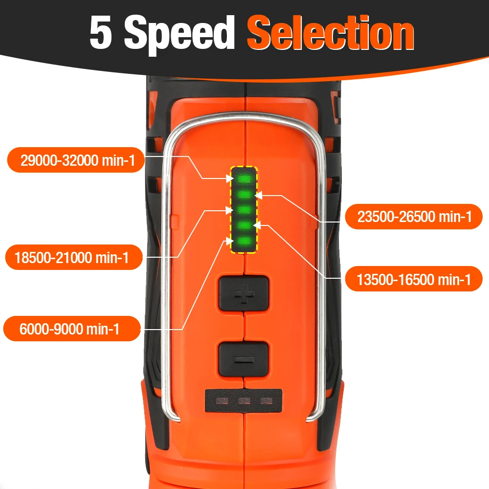 VALUEMAX 12V LI-LON Sans Fil à Distance Électrique Outil à Main (VDE PLUG) Charge Rapide 5 Vitesse Outils pour Ministres les propositions Polissage