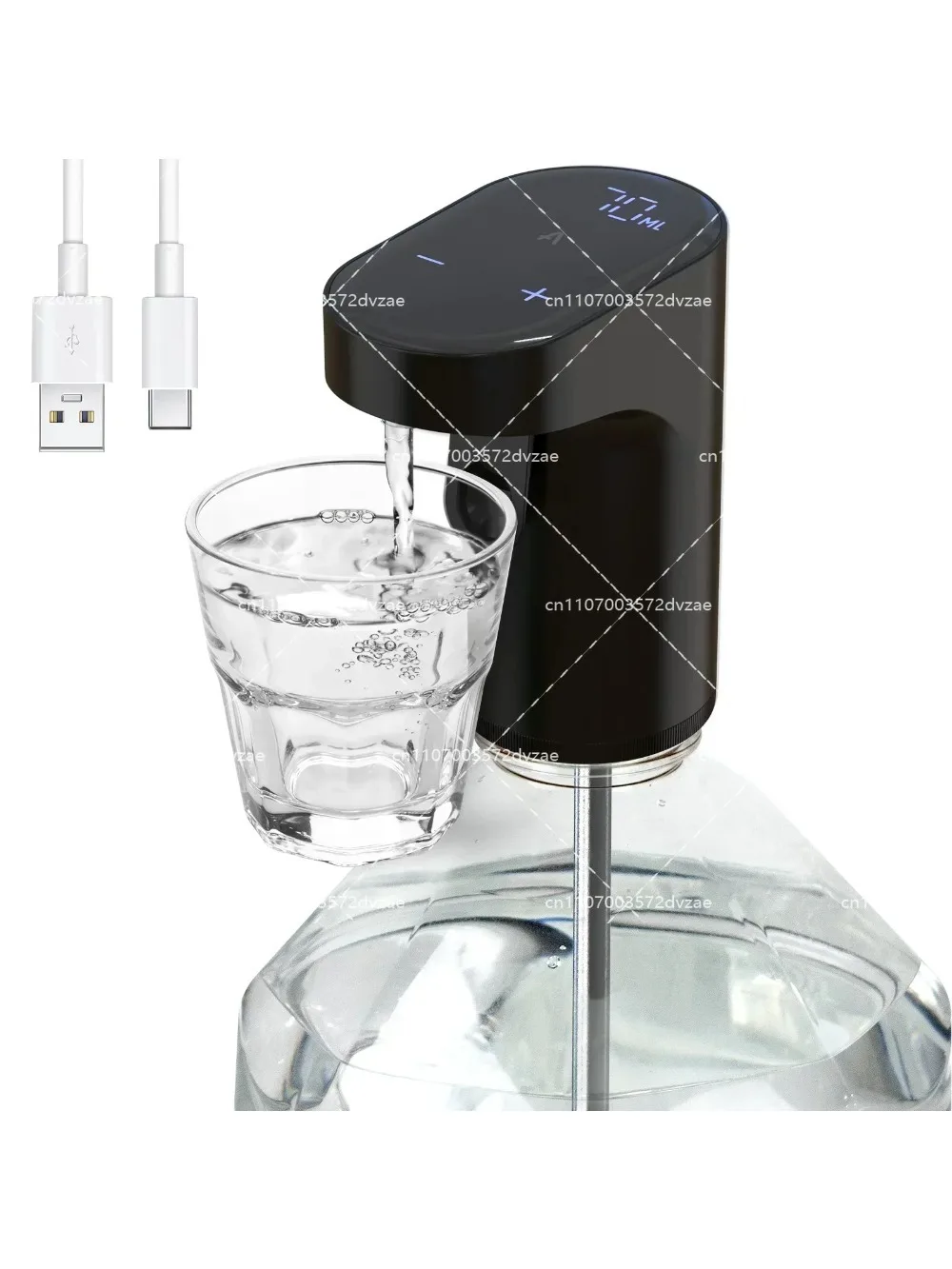 

2024 New Portable Mini Automatic Bottle Electric Wine Fan and Wine Dispenser