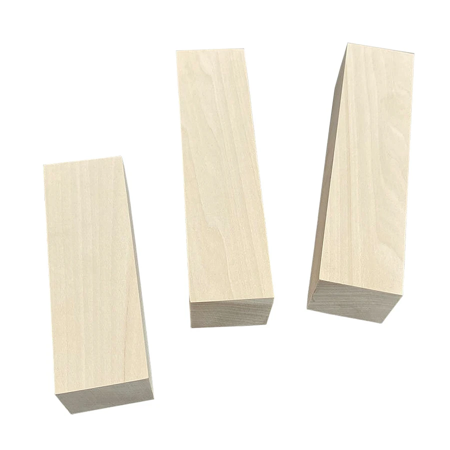 4PCS Portable Basswood Carving Block Natural Soft Wood Carving Block Unfinished Wood Block Carving Woodwork Craft Carving Wood