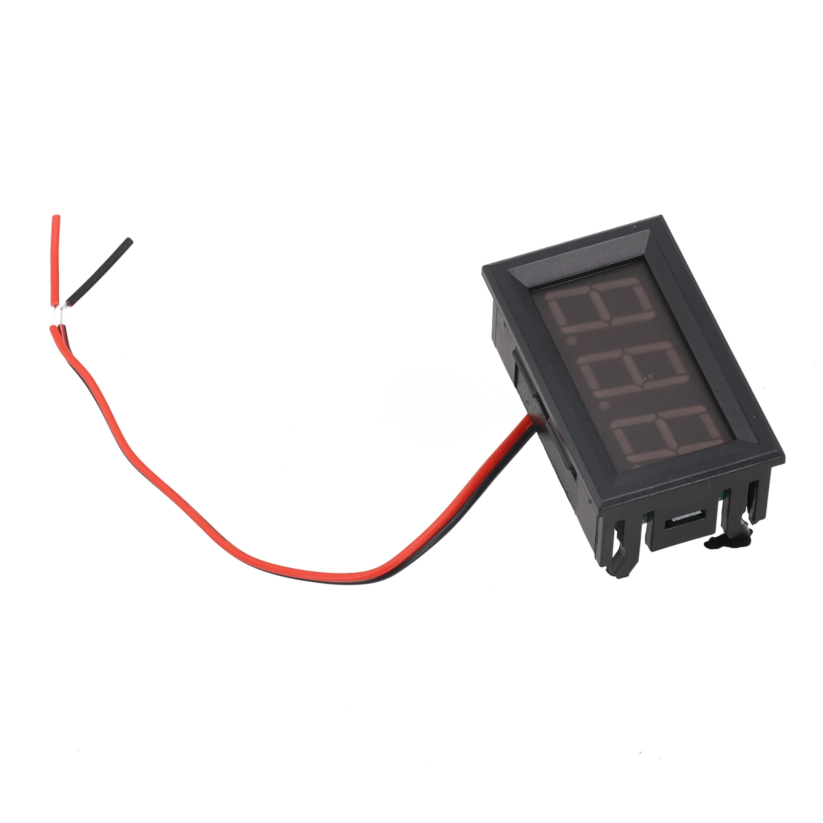 1pc DC Voltage Two -line 0.56 Inch DC4.50V-30.0V Digital LED Voltmeter Blue Head Reverse Accessories Connection For Application