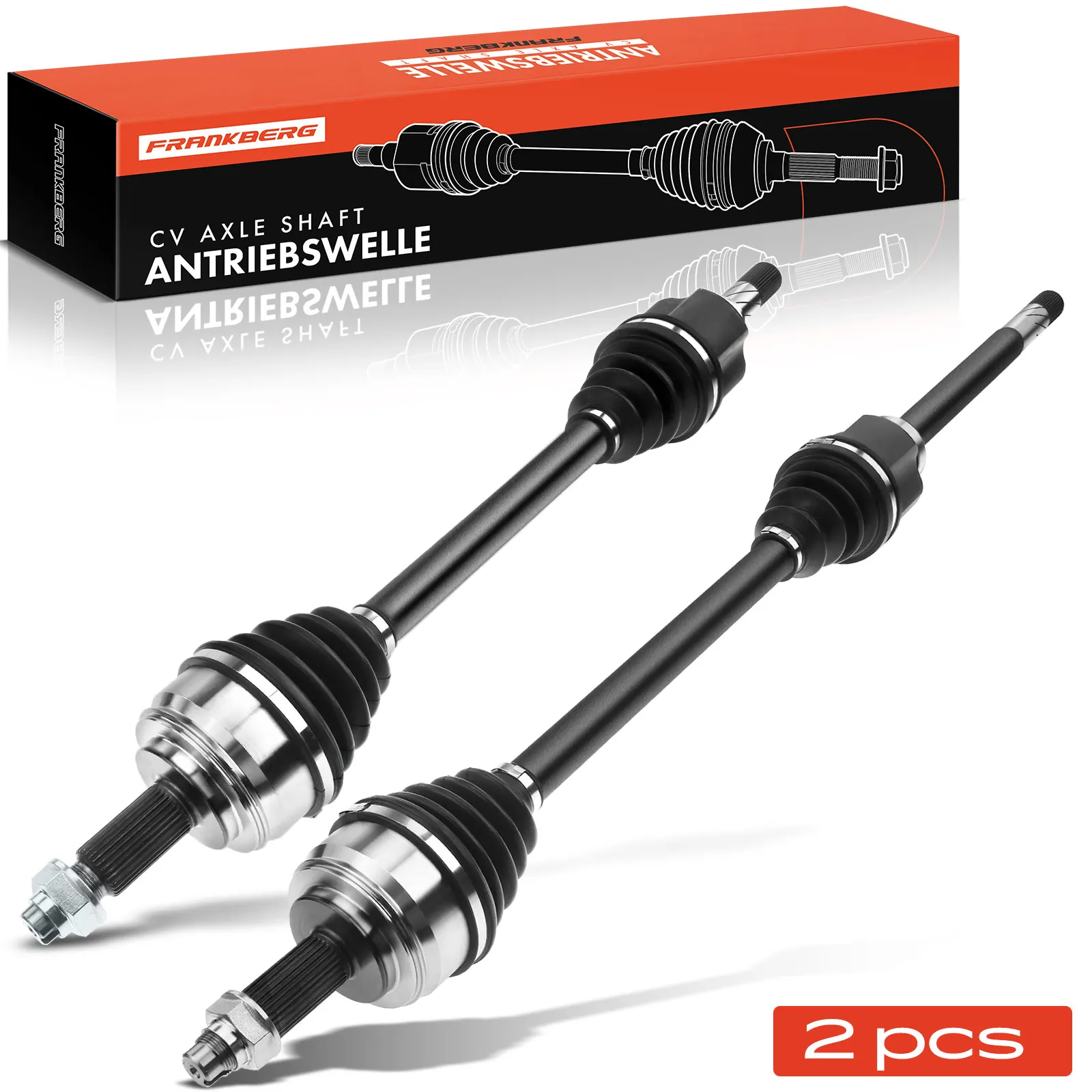 Frankberg 2x Antriebswelle Vorderachse Links Rechts für Nissan NV400 Opel Movano Renault Master 218515 218247 95513819