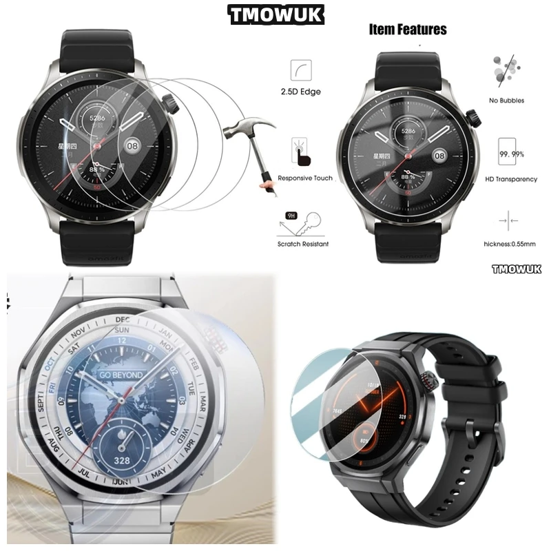 

For Honor Watch 5 Ultra Watch5 Automatic Alignment Tempered Glass – 9H Hardness, HD Clear, Bubble-Free & User-Friendly