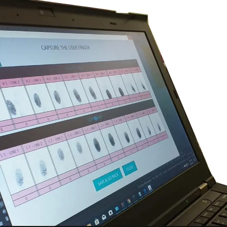 Portable Back Battery Free SDK Usb Fingerprint Reader bluetooth Usb Fingerprint Scanner