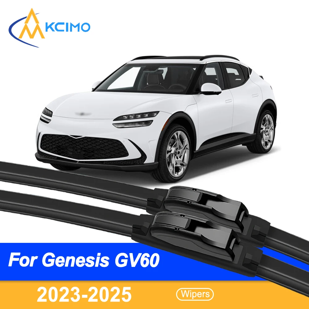 

For Genesis GV60 Front Wiper Blade Car Wiper 2023-2025 Windshield Window Accessories 2pcs