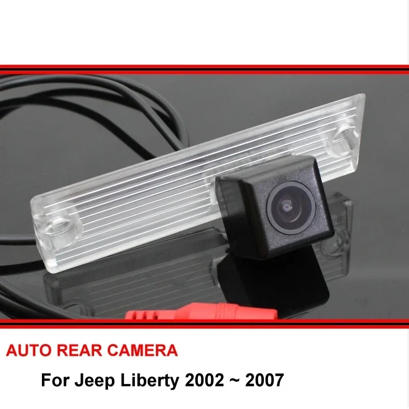 

Для Jeep Liberty 2002 ~ 2007 Автомобильная камера заднего вида для парковки заднего вида, водонепроницаемая HD CCD камера заднего вида с ночным видением