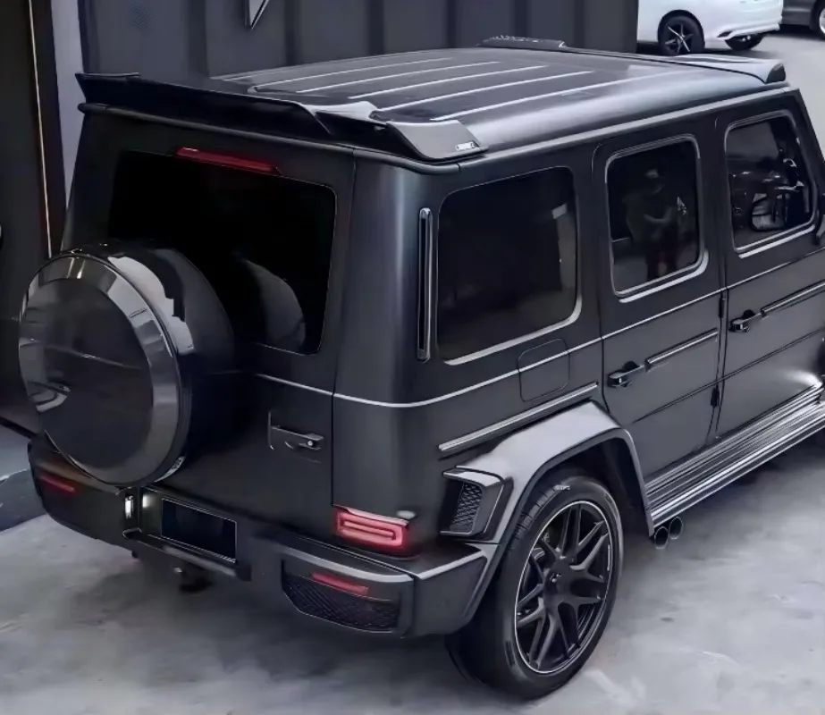Wide Body Kit for G-Class W464 G500 G550 Upgrade to B-Style Front and Rear Bumper Assemblies Grating PP Material 4