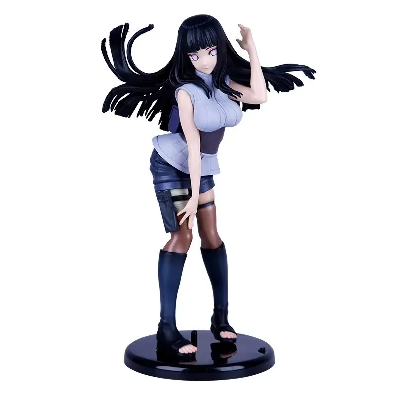 21CM Anime Naruto Shippuden Hyuga Hinata Action Figure PVC Statue Collection Model Toys Decoration Doll Ornament Gift For Kids