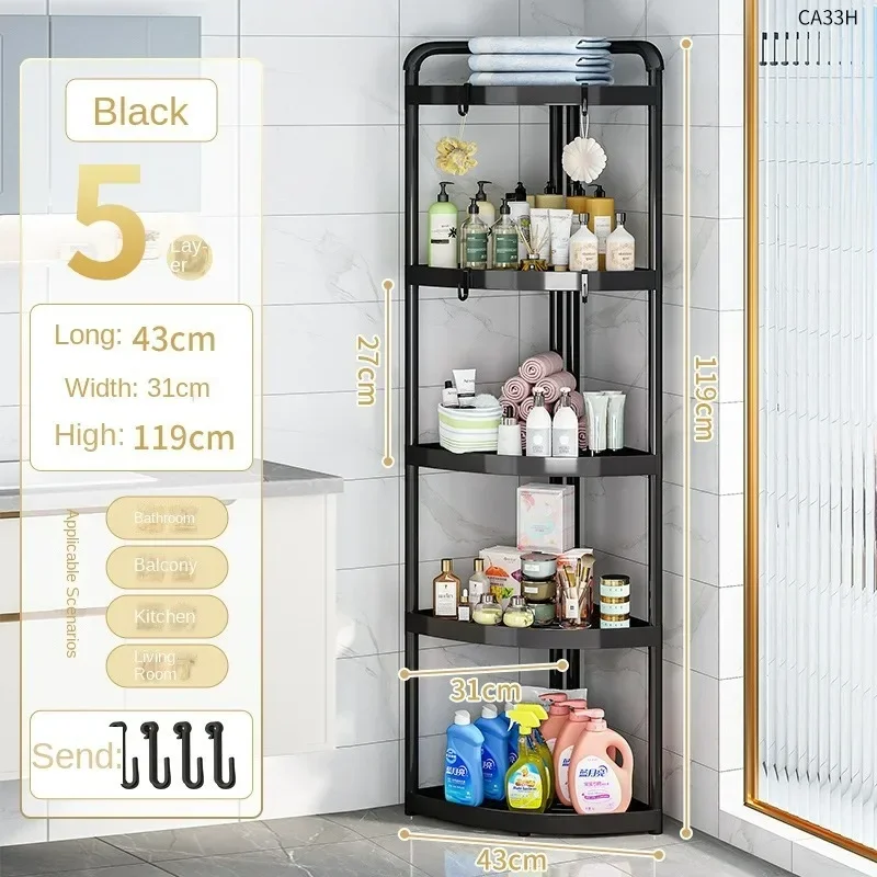 Kitchen Storage Rack Bathroom Cabinet Organizers And Storage Multi Movable Triangle Storage Shelf Kitchen Under Sink Organizer