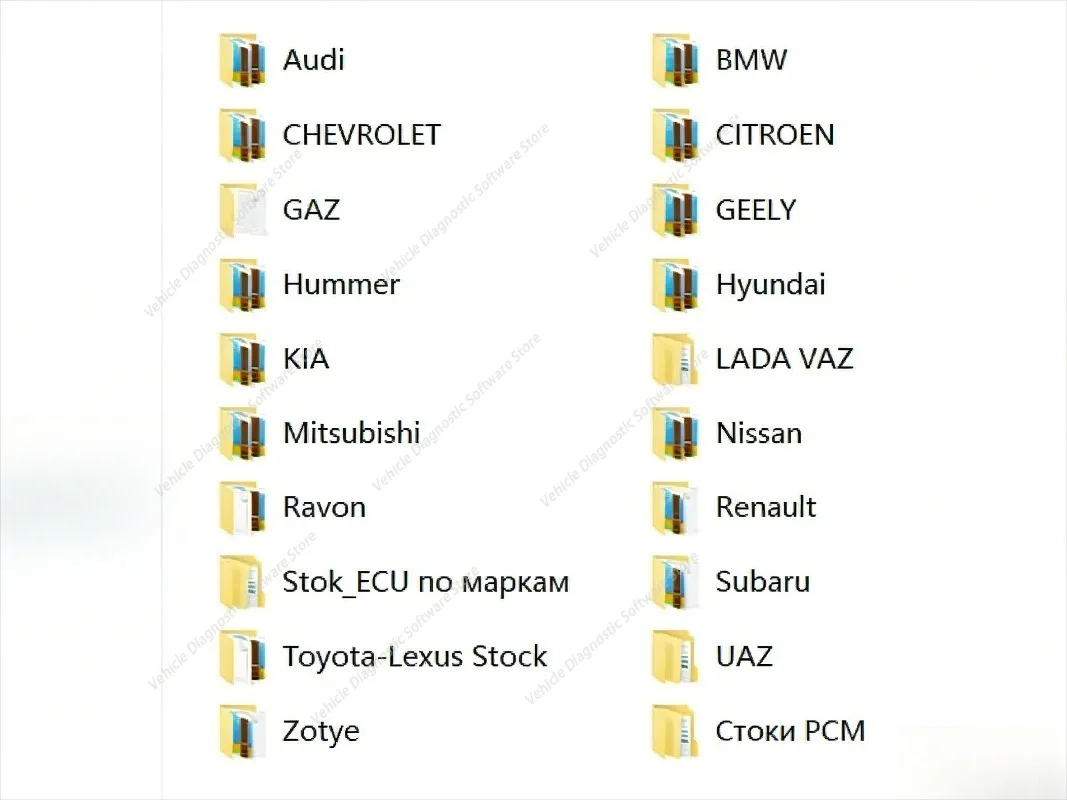ECU Firmware stock Flash files Package 52GB