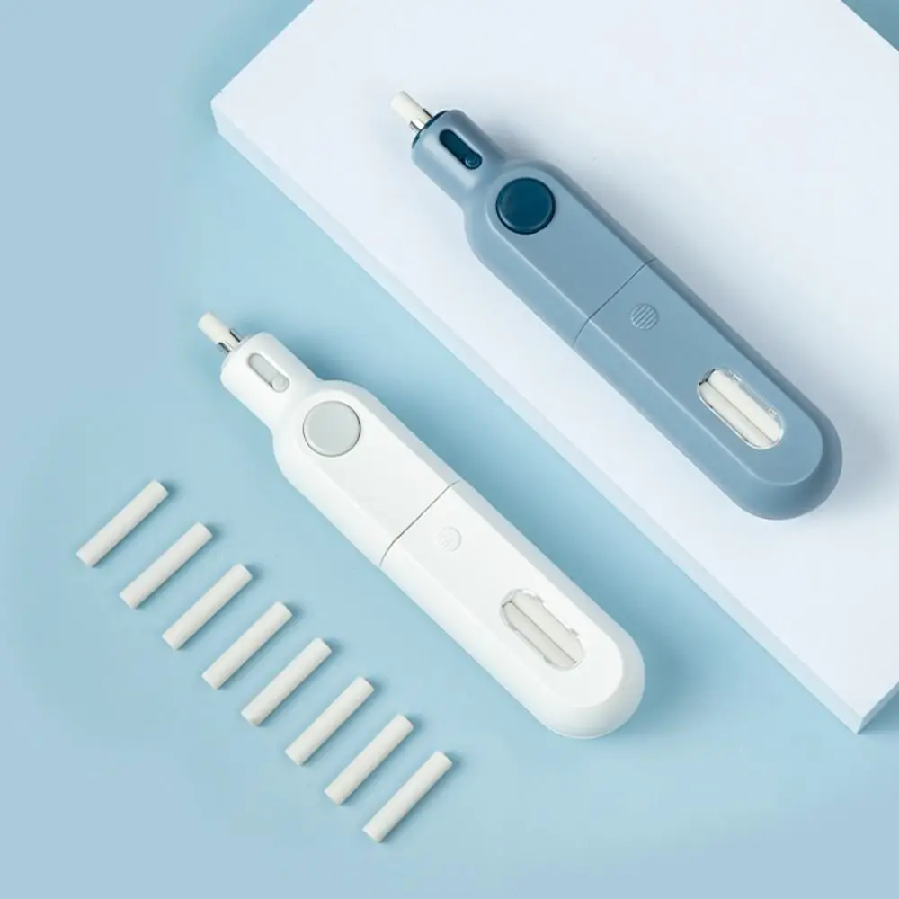 Creative Multicolor Electric Eraser Multi-function Plastic High Gloss Rubber Pen Sketch Kits Refill Erasers Stationery