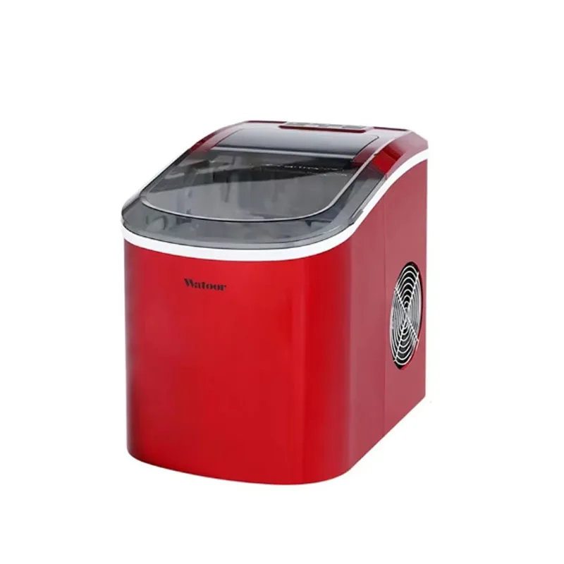 Ice machine commercial milk tea shop home small automatic ice machine large capacity 15kg/24h Ice Maker