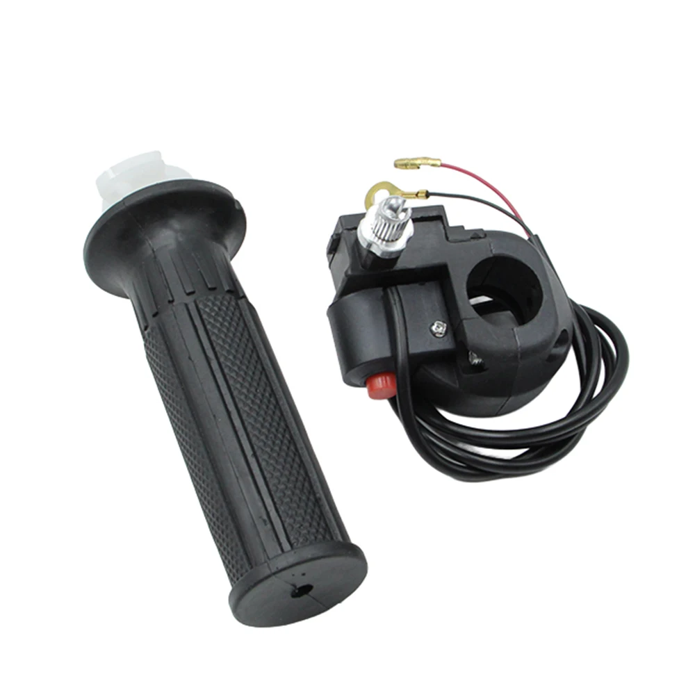 Throttle Grips Handle Twist Accelerator with Stop Kill Switch for 2-Stroke 47cc 49cc Mini Moto Dirt Bike Handlebar Quad Pocket