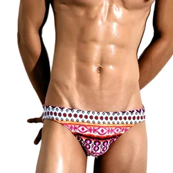 Bohemia Swimwear Bikini Swim Wear Men Swimming Briefs Trunks Slip Low Waist Male Bathing Suit Beach Surfing Sport Man Swimsuit