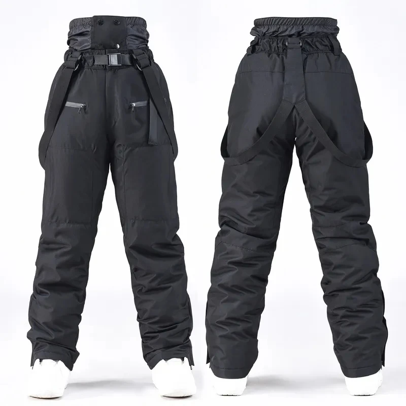 Windproof Outdoor Sport Trousers for Men and Women, Alpine Overalls, Waterproof Ski Pants, Warm Overalls, Big Ski Pants, Mountai