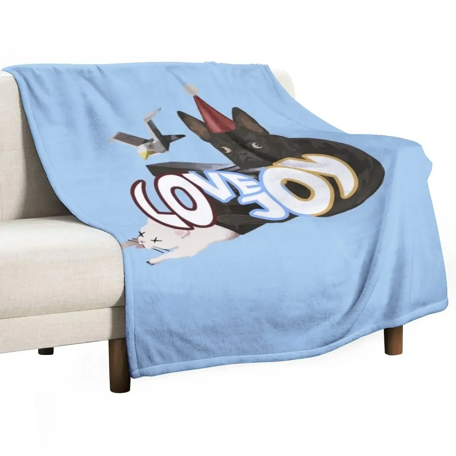 Lovejoy - 2021 Logos Throw Blanket Cute Polar Giant Sofa Blankets