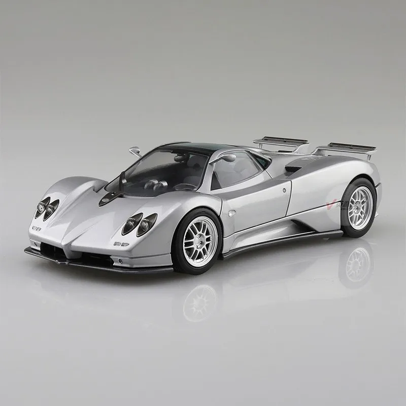 Static Assembled Car Model Aoshima-05602  1/24 Scale For Pagani Zonda C12S Supercar Car Model Kit