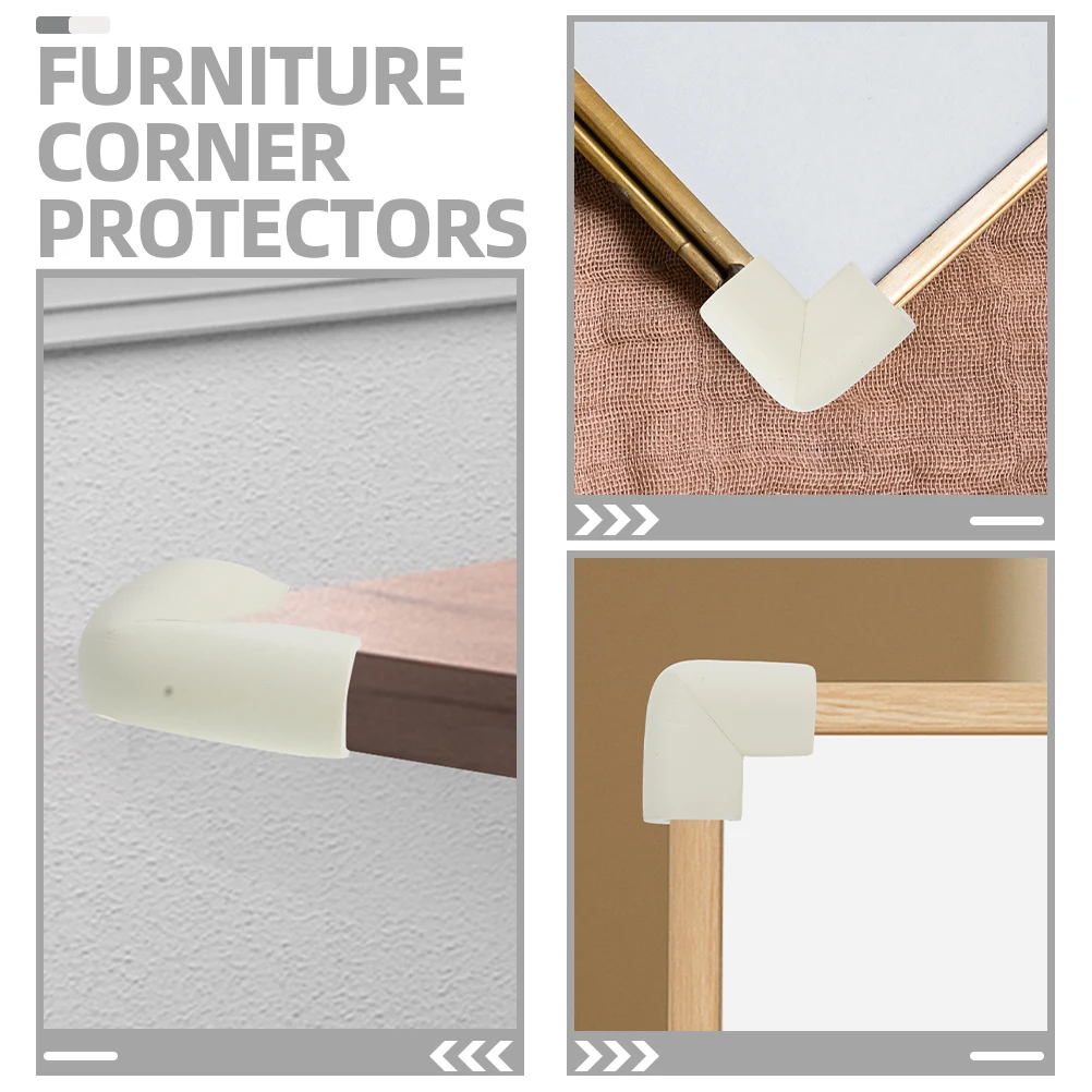 ตัวป้องกันมุมเฟอร์นิเจอร์ 20 ชิ้น วัสดุ NBR รูปตัวยู พร้อมแผ่นรองกันกระแทก สำหรับโต๊ะและโครงเฟอร์นิเจอร์ เพื่อความปลอดภัย