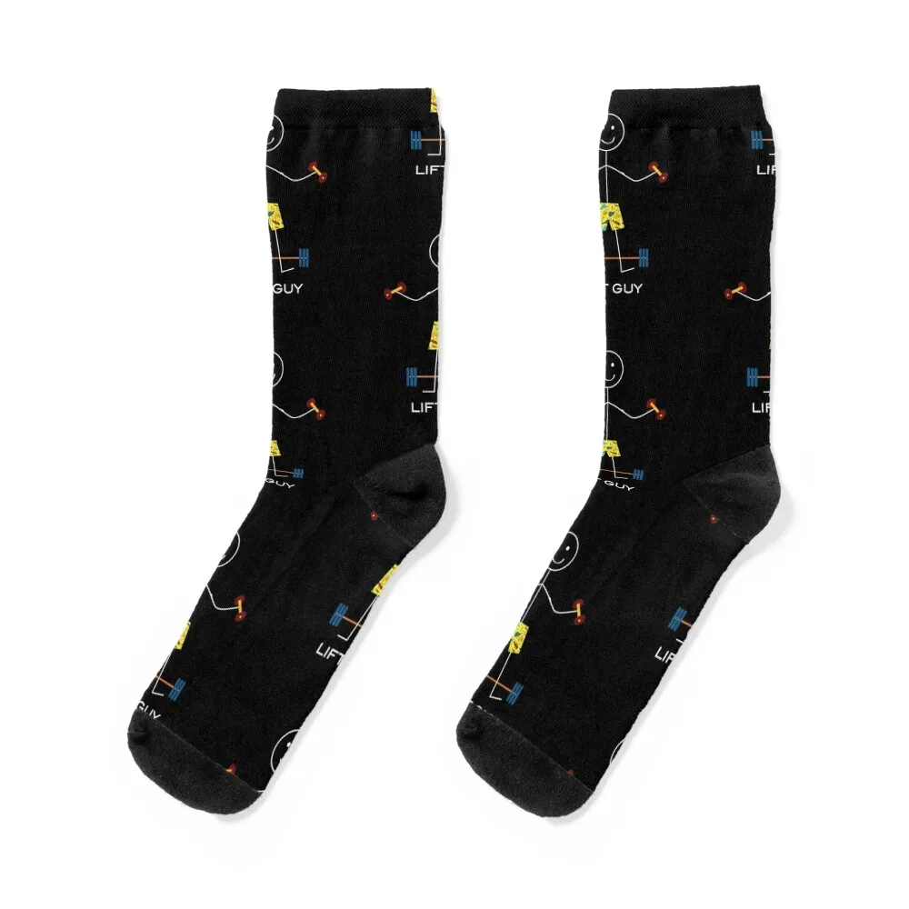 Funny Mens Weightlifting design Socks set gifts happy winter Socks Women Men's