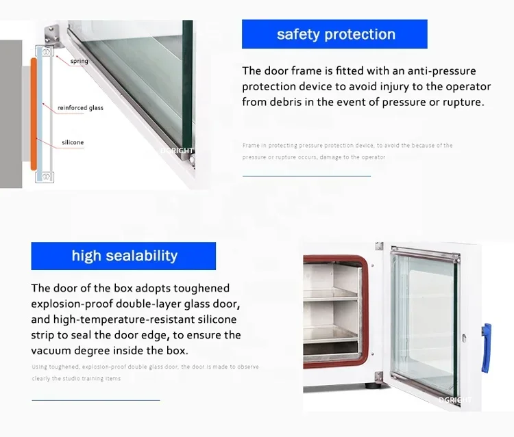 Oven pengeringan sirkulasi udara panas industri Digital laboratorium