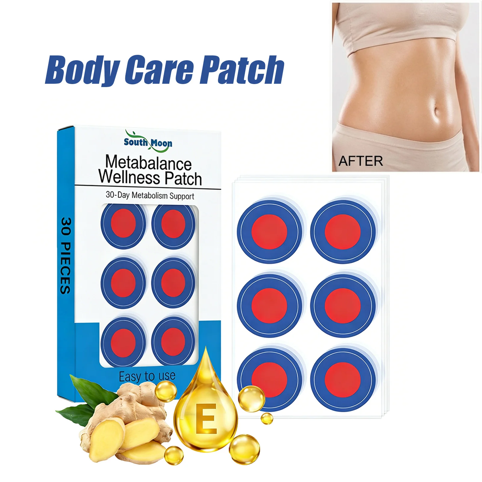 

Body Care Patch Protects & Nourishes Skin Skin Highlights Body Contours Portable Lightweight Moisturizing Care Patches