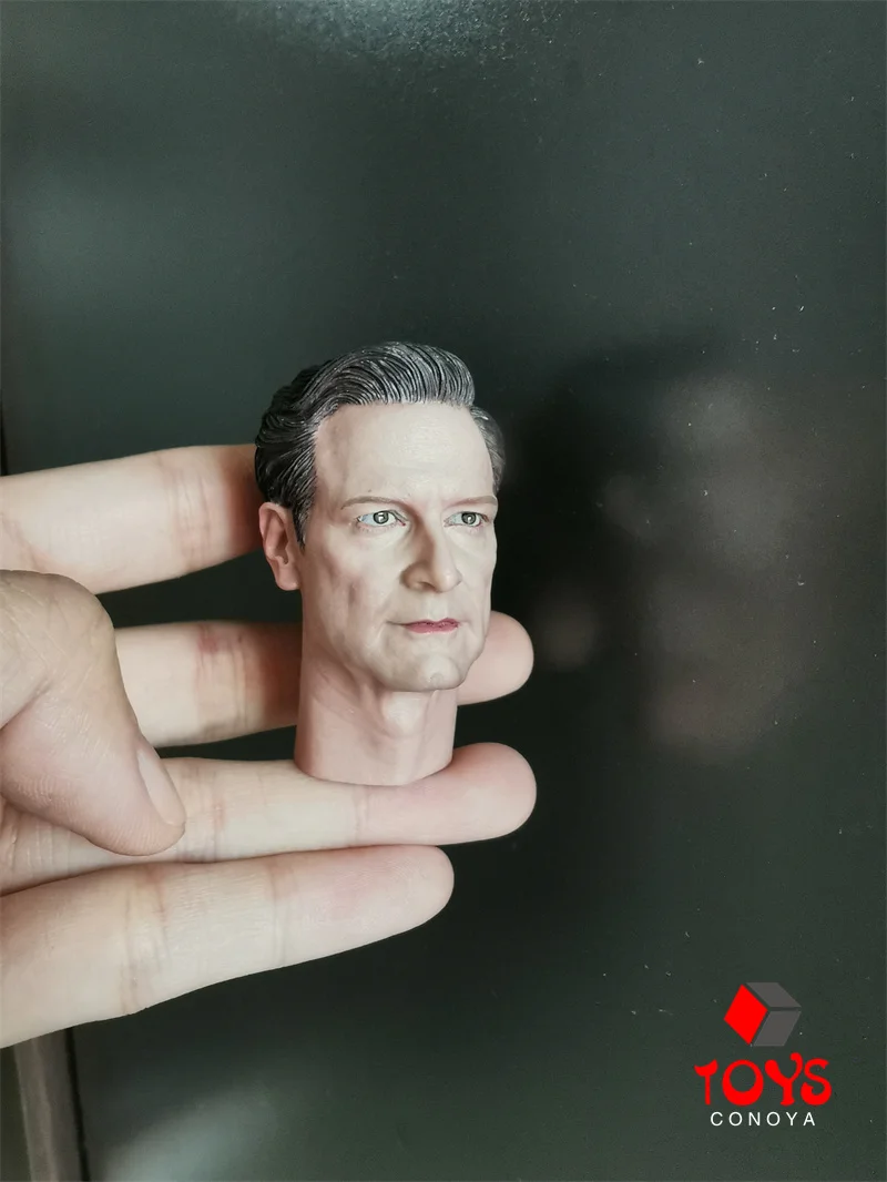 In Stock 1/6 Scale Colin Firth Head Sculpt PVC Head Carving Model Fit 12-inch Male Soldier Action Figure Body Dolls