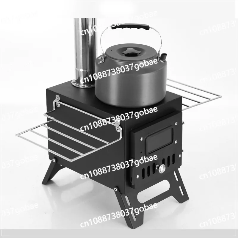 

New Small Wood Stove Outdoor Picnic Stove Outdoor Heating Tent Stove Multifunctional