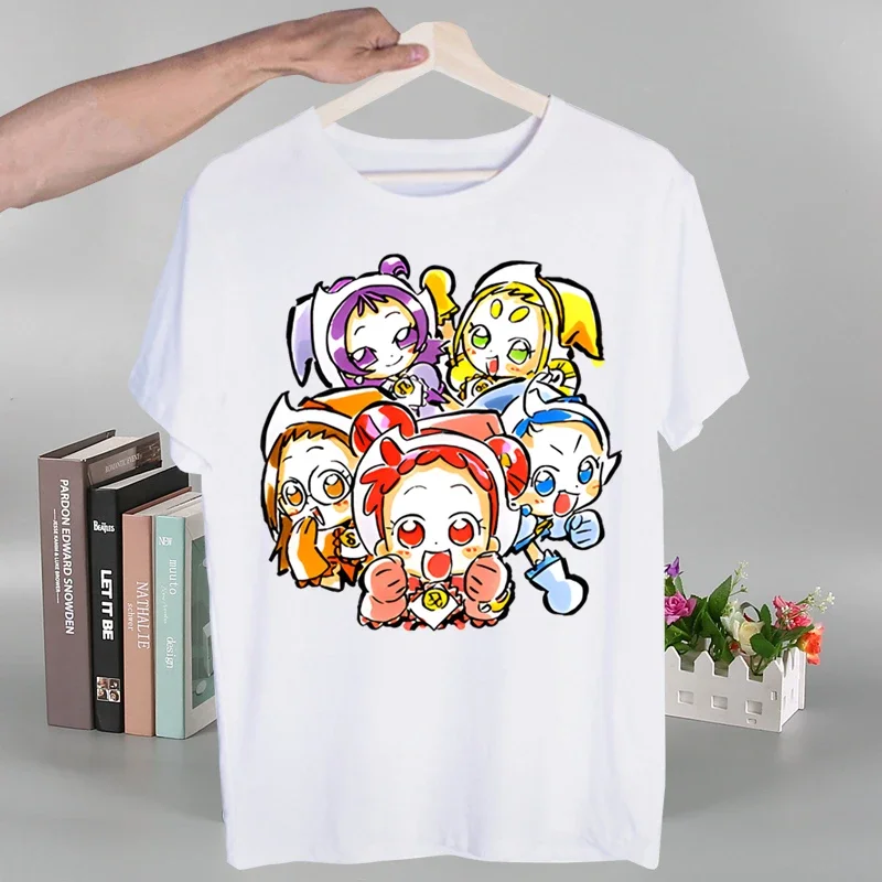 Ojamajo Doremi Magical  Harajuku T-shirts Summer Men/Women Hip Hop Funny Print Tshirt Streetwear t shirt Short Sleeve Tee Top