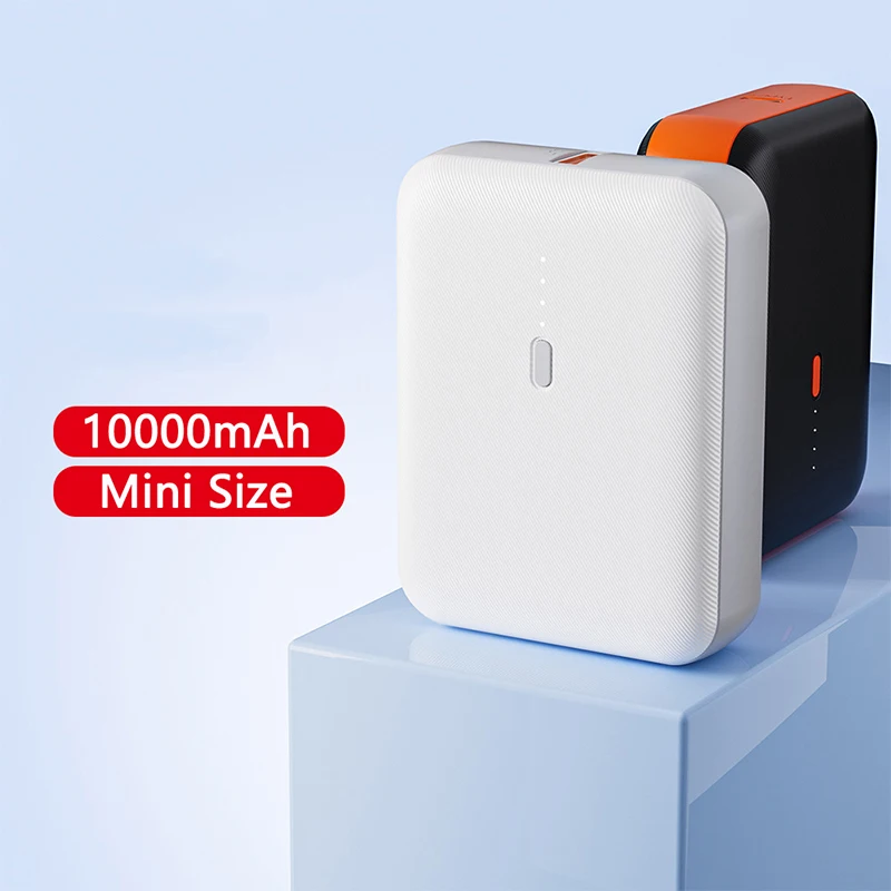 10000mAh Portable Mini Power Bank Mobile Phone External Battery Charger Powerbank for iPhone 15 Xiaomi Huawei Samsung Poverbank