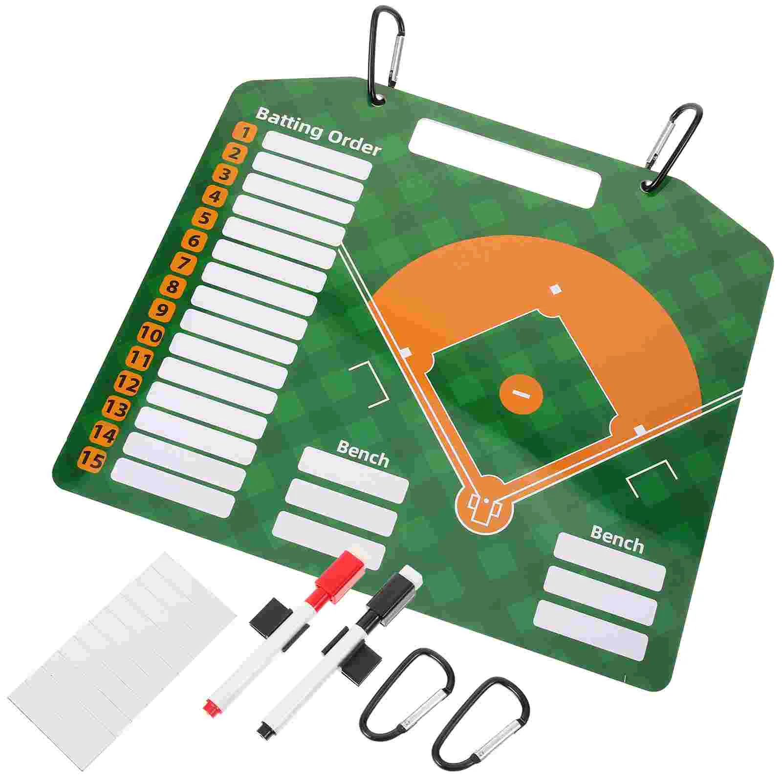 Dry Erase Coaches Lineup Board Baseball Basketball Gifts Decorative Match